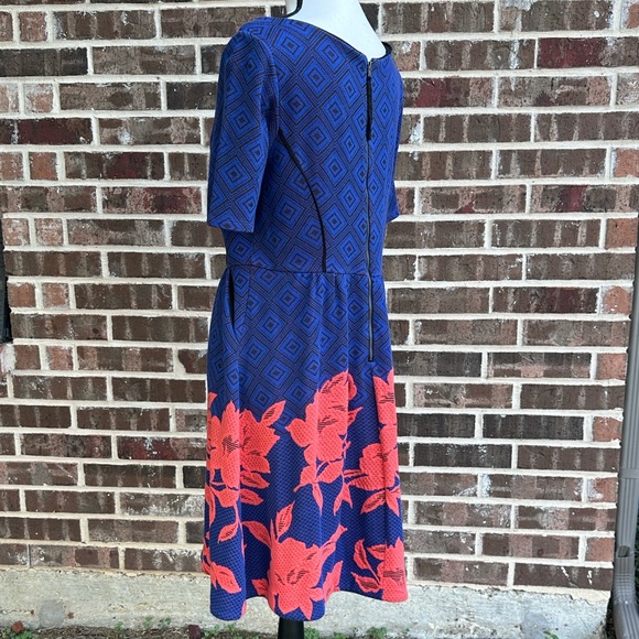 Anthropologie HD in Paris - Blushed Blooms Floral Dress - Picture 6 of 9